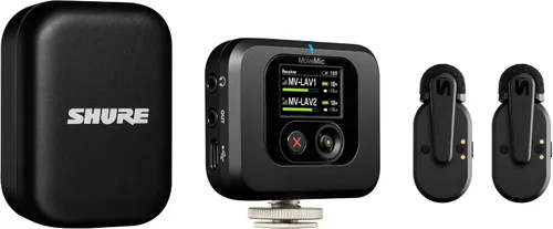Vista 14 de Shure Receptor MoveMic - Receptor de cámara montable en zapata fría para micrófonos Lavalier MoveMic, compatible con la mayoría de cámaras DSLR