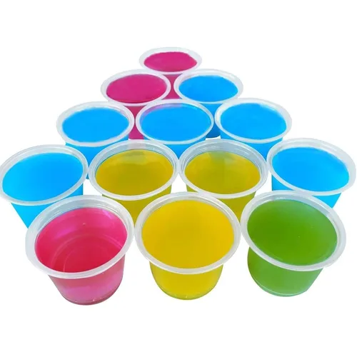 Vista 3 de [400 unidades de 1 onza] Vasos desechables de plástico, vasos pequeños transparentes, tazas de condimentos, degustación de condimentos, salsa
