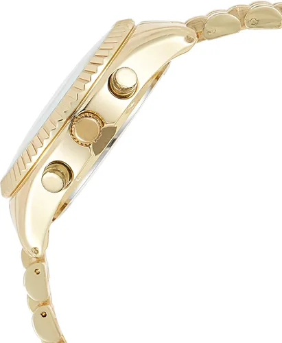 Vista 3 de U.S. Polo Assn. USC40058 Reloj dorado para mujer, Oro, Movimiento de cuarzo
