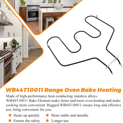 Vista 6 de WB31M20 WB31M19 - Sartenes de goteo de porcelana y WB44T10011 Horno Estufa Horno Reemplazo de Elemento para Horno GE Hotpoint Ken-more