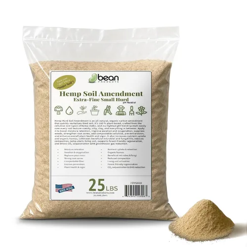 Vista 10 de Ropa de cama para animales de cáñamo de 1 libra = 5.1 litros de tierra natural, súper absorbente, libre de polvo, para tu caballo, pollo, conejo