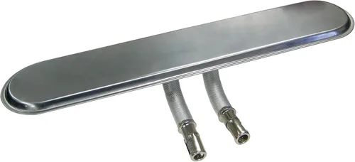 Vista 2 de GrillPro 25819 - Quemador de barra para parrilla de ajuste universal, 19 pulgadas, color plateado