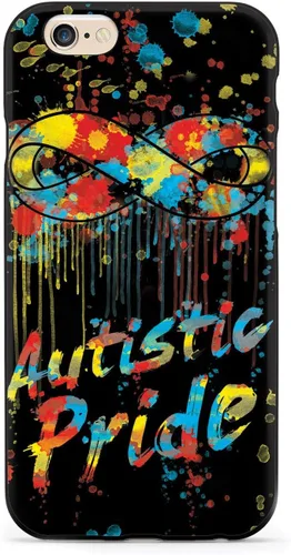 Vista 13 de Inspired Cases - Compatible con iPhone Xs Max - Funda protectora con textura 3D para Apple iPhone Xs Max - Orgullo autista - Conciencia del autismo