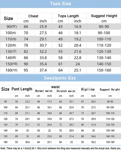 Vista 2 de BenLP KeyL-0731 Kids Loose Cotton Hoodie Kuromi Cute Graphic Sweatshirt with Hood + Jogging Pant Set for Boys,Girls