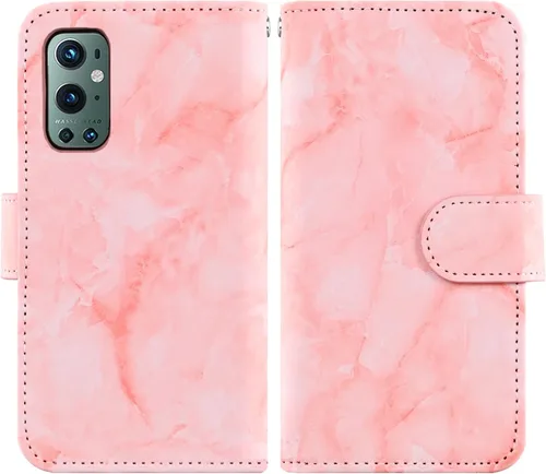 Vista 7 de Asuwish Funda para teléfono OnePlus 9 Pro One Plus 9Pro 5G Wallet Cell Cover con protector de pantalla de vidrio templado y soporte para tarjeta