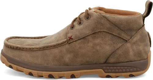 Vista 4 de Twisted X mens Chukka Driving Moc Shoes Bombardeo