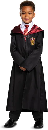 Vista 8 de Disguise Túnica de Slytherin de Harry Potter, Túnicas Oficiales de Disfraz del Mundo Mágico, Accesorio Clásico de Vestimenta para Niños