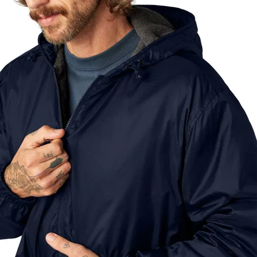 Vista 3 de Dickies Chaqueta con capucha con forro polar grande y alto para hombre
