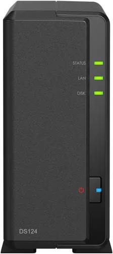 Vista 7 de Synology DiskStation DS124 de 1 bahía (sin disco)