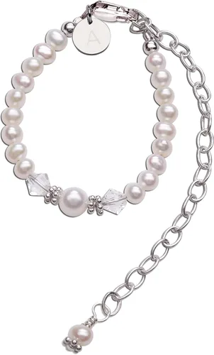 Vista 8 de Cherished Moments Baby to Bride Bracelet, .925 Sterling Silver Plateado