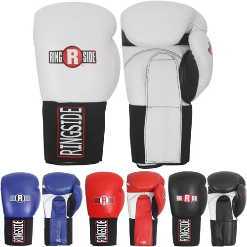 Vista 9 de Guantes de boxeo de entrenamiento y sparring Ringside IMF Tech con cierre de velcro