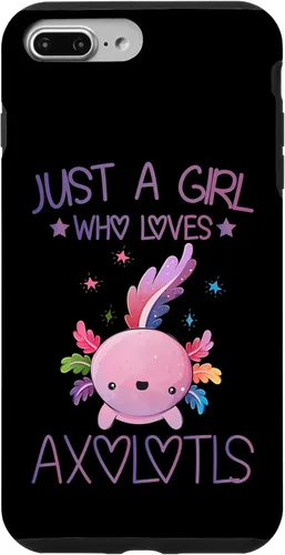 Vista 12 de Just A Girl Who Loves Axolotls Lover Gifts Kawaii Axolotls Case for iPhone 17