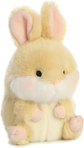 Vista 2 de Aurora Paquete 2 Beanbag de peluche de 5 pulgadas: Conejito animado Bunbun Bunny