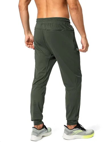 Vista 3 de G Gradual Pantalones deportivos para hombre con bolsillos con cierre y pantalones deportivos para correr y entrenar