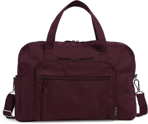 Vista 11 de Bolso de viaje Vera Bradley Signature para mujer, de algodón, para fin de semana, Escalada Ivy Green, Talla única
