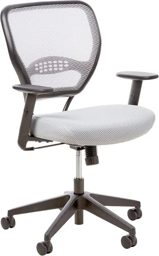 Vista 11 de SPACE Seating AirGrid Latte silla de malla, Poliuretano, Negro