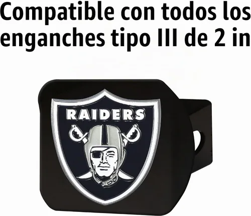 Vista 6 de FANMATS NFL Unisex-Adult Black & Color Logo Negro