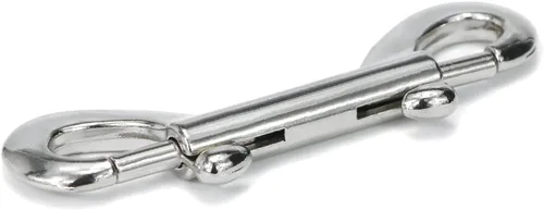 Vista 7 de Clips de metal de doble extremo para cadena de gatillo de perno para cubo de agua, cubo de alimentación de mascotas, correa para perros agrícolas