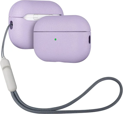Vista 10 de Lopie Estuche de cuero para AirPods Pro de segunda generación - Rojo, unisex