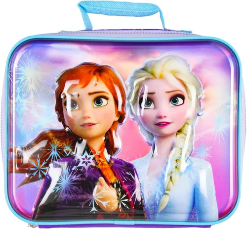 Vista 2 de Disney Frozen Sisters Forever - Lonchera térmica de 10 pulgadas