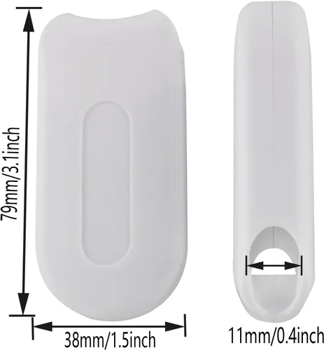 Vista 5 de 2 tensores de mango de cable para ventana, tensor de plástico de seguridad, accesorios para persianas de dispositivo de repuesto para persianas