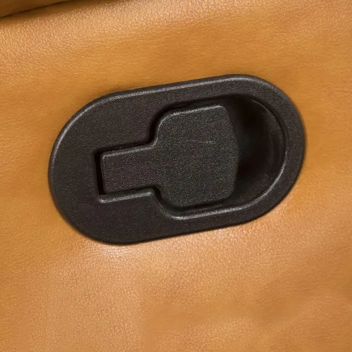 Vista 5 de Juego de sofá reclinable manual de cuero para sala de estar, juego de sofá reclinable, juego de sofá de cuero para sala de estar, salón, club