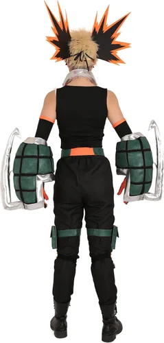 Vista 4 de miccostumes Disfraz de héroe de anime para hombre con guanteletes