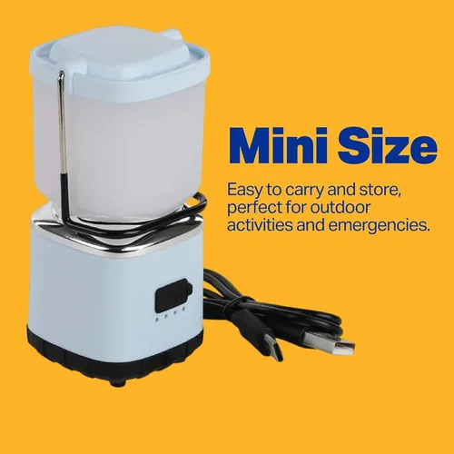 Vista 3 de LUXPRO LP189 Linterna Mini - Luz de Camping Recargable USB-C - con 4 Modos de Color - Linterna LED Regulable Portátil para Senderismo y Emergencias