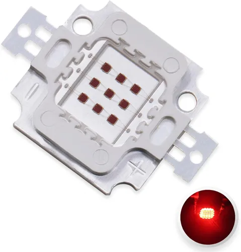 Vista 8 de 1 unidad de módulo COB de alta potencia LED de alta potencia, componentes emisores de luz súper brillantes, cuentas de lámpara de repuesto de diodo