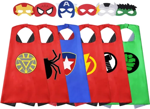 Vista 6 de Regalos de cumpleaños para niños de 6 años, suministros de fiesta para niños, disfraces de superhéroe, regalos para niños de 3 a 7 años, Halloween