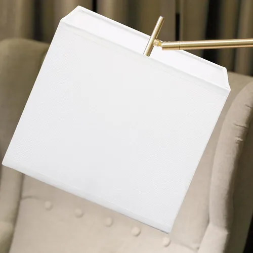 Vista 5 de LABRIMP Sombras de lámpara Sombras de lámpara Clip Sombra Cubiertas Colgantes Cuadrado Decorativo En Accesorio Como se muestra