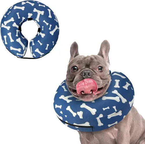Vista 41 de Supet - Collar isabelino inflable para recuperación, posoperatorio