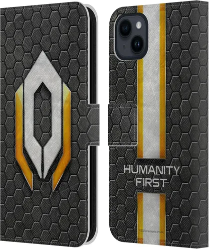 Vista 26 de Head Case Designs Funda de piel con licencia oficial de EA Bioware Mass Effect Cerberus Logo Graphics tipo cartera compatible con Apple iPhone 11