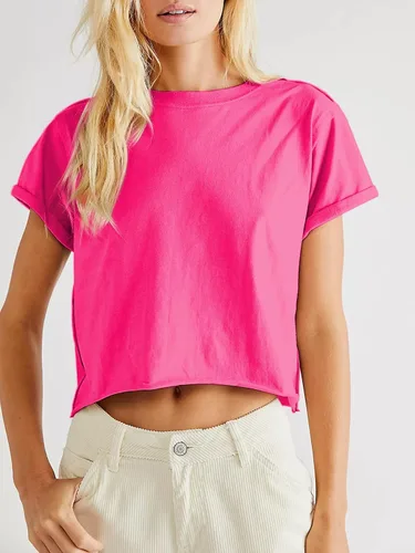 Vista 2 de Camisetas cortas para mujer, camisetas de bebé, camisetas de verano, camisetas activas sin mangas