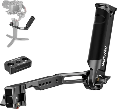 Vista 12 de NEEWER Mango de agarre de correa ajustable compatible con DJI Ronin RS4 RS3 Mini RS 3 Pro RS 2 RSC 2 estabilizador de cardán para disparos de ángulo