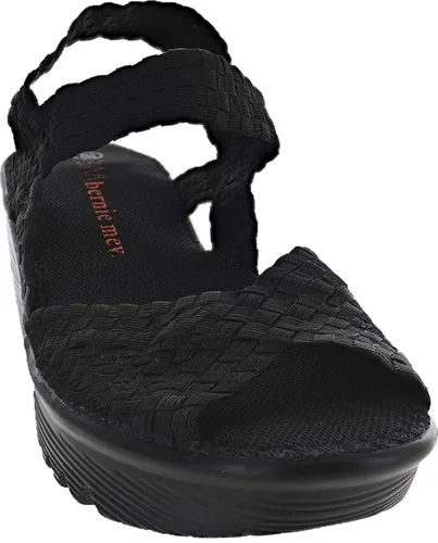Vista 2 de Bernie Mev Sandalias de fama para mujer, Negro, 9