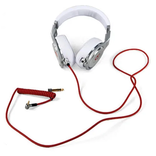 Vista 2 de Dr Dre - Cable de audio de repuesto de 0.138 in y 0.256 in para Monster Beats Pro Detox