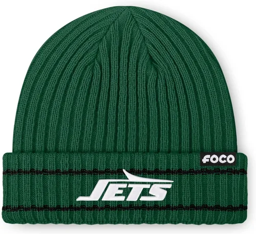 Vista 11 de FOCO NFL - Gorro acanalado con logotipo de equipo de la NFL para hombre