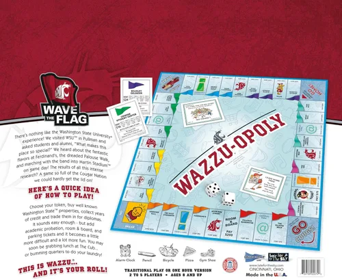 Vista 5 de Late for the Sky Universidad Estatal de Washington - Wazzuopoly