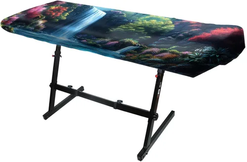 Vista 10 de Nuxovilar Funda para piano negro dorado leche seda 88 teclas WP99303