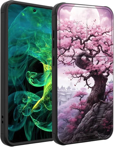 Vista 182 de Funda para Galaxy A16 5G con cubierta para cámara deslizante, resistente de doble capa, híbrida, a prueba de golpes, funda protectora resistente