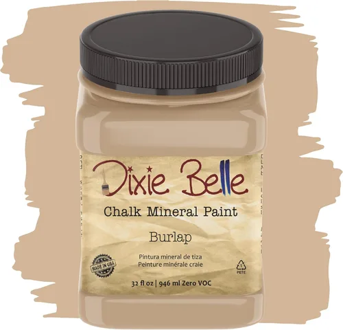 Vista 114 de Pintura para muebles con acabado de tiza Dixie Belle Paint Company - Amatista (4oz) - Pintura mineral de tiza chic púrpura profundo mate