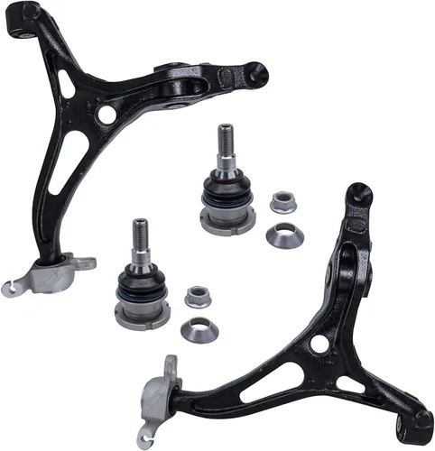 Vista 180 de Detroit Axle - Kit de brazos de control delantero para Acura 2004-2008 TSX 2003-2007 Honda Accord, 2 ensamblajes de brazos de control inferiores 2