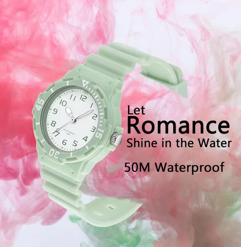 Vista 4 de Relojes de pulsera para mujer, reloj de enfermera para mujeres y niñas, diseño analógico de cuarzo minimalista, simple, deportivo, luminoso, reloj