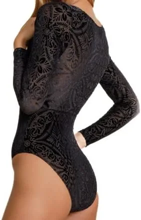 Vista 2 de Avery Rose - Body de manga larga Dominique