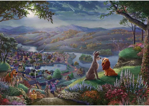 Vista 10 de MIGHTYPRINT Disney – La Bella Durmiente – Princesa Aurora y el Príncipe Felipe – Arte de pared duradero de 24 x 17 pulgadas – No hecho de papel