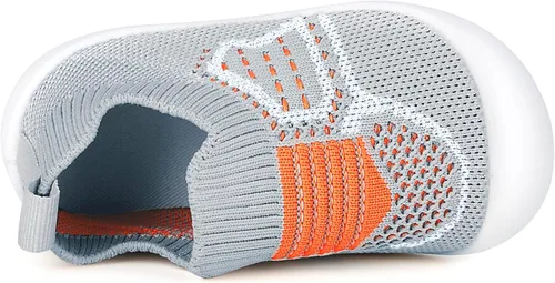 Vista 21 de Zapatos de bebé Pantuflas para niños pequeños, calcetines para niños y niñas, suela antideslizante