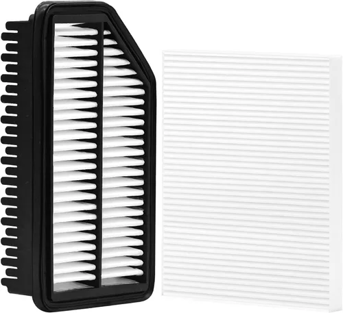 Vista 16 de Filtro de aire de cabina de motor de peine para Hyundai Accent 1.6L L4 2017 2016 2015 2014 2013 2012 Gris carbón