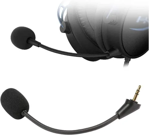 Vista 4 de Micrófono de juego de repuesto para auriculares Kingston HyperX Cloud Alpha Gaming, 0.138in para auriculares