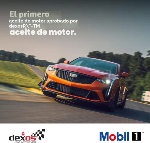 Vista 5 de Mobil 1 aceite de motor sintético completo Supercar Advanced 0W-40, paquete de 6 unidades de 1 cuarto de galón Rendimiento en pista y calle